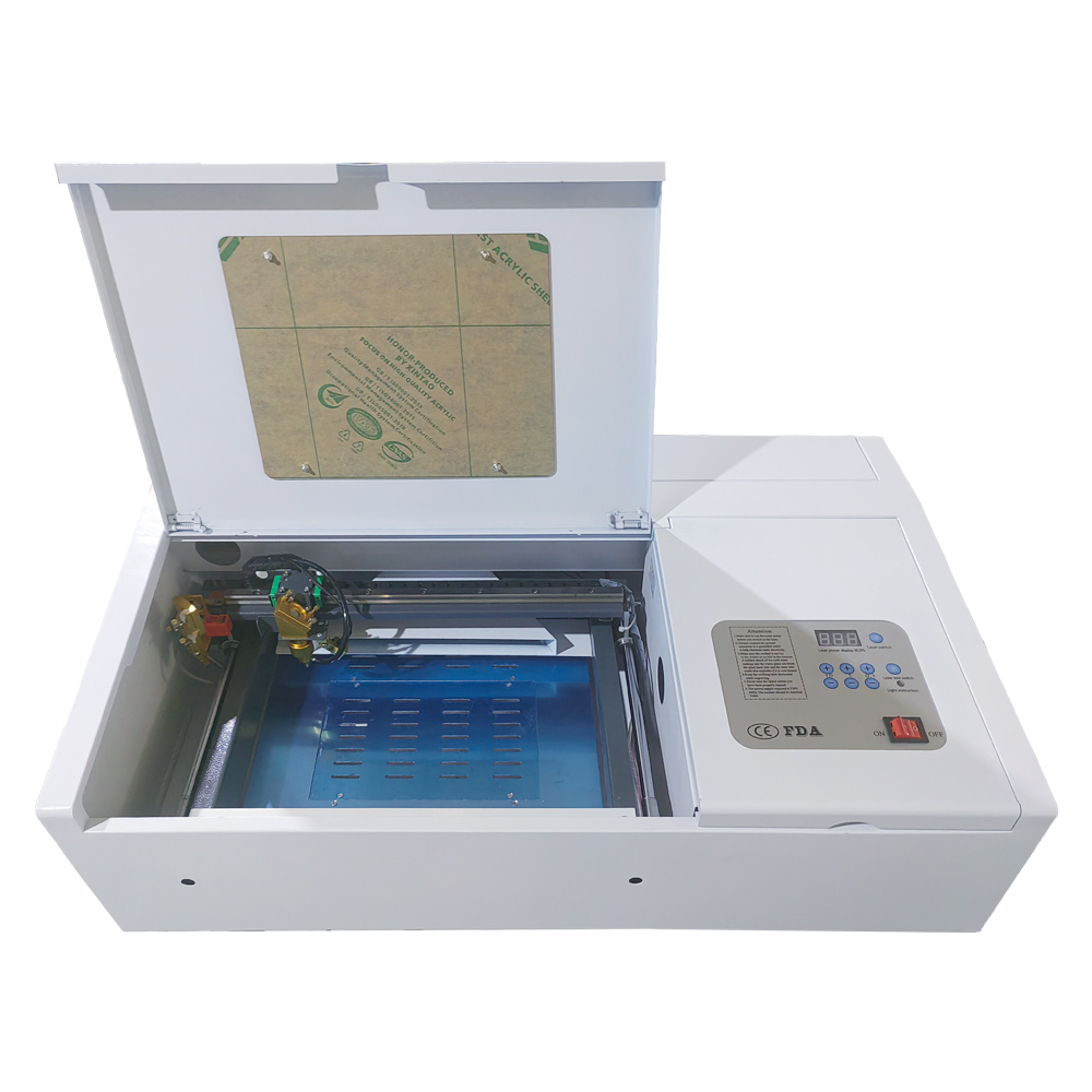 HR-K40 PLUS laser engraver and cutter for rubber stamp and crafts